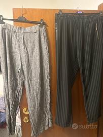 Quattro pantaloni, tre euro all’uno