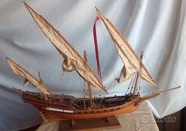Grande Veliero in Legno Modellino Navale