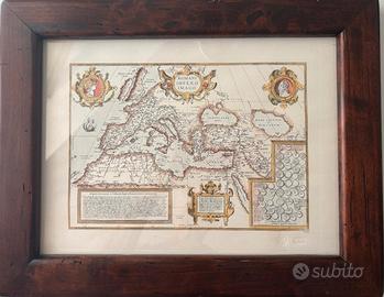 Mappa storica intitolata "Romani Imperii Imago"