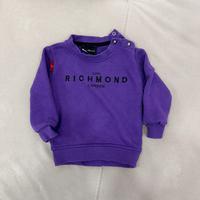 Felpa  neonato John Richmond 6-9 mesi