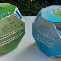 N. 2 cofanetti vintage originali Alitalia 