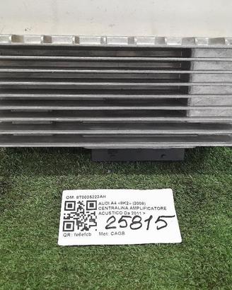 AMPLIFICATORE AUTORADIO AUDI A4 Berlina 8T0035223A
