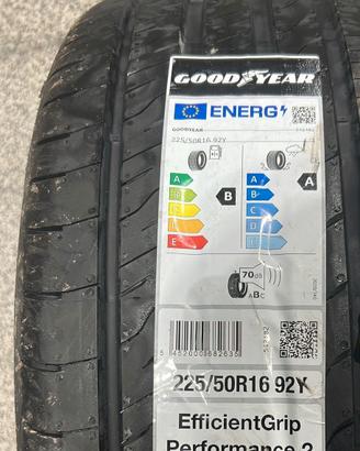  coppia di gomme usate goodyear 