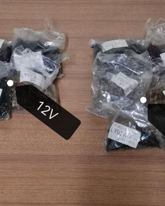 Stock lampadine pisello da 12V e 24V colori vari