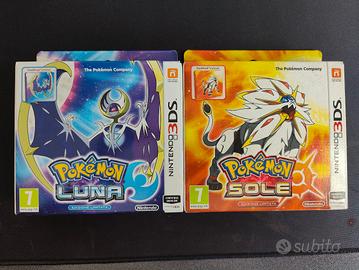 Pokémon SOLE e LUNA 3DS - Steelbox SEALED