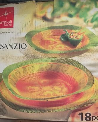 set piatti decorati Bormioli rocco