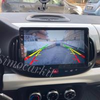 Autoradio 10'' 8+256GB Android 14 Per Fiat 500L