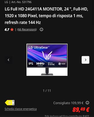 Monitor Ultragear 24