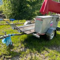 Carrello porta moto/attrezzature sportive