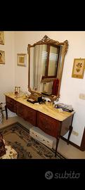 comò specchiera e comodini