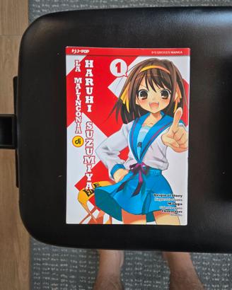 La malinconia di Haruhi Suzumiya volumi 1–5 J-Pop