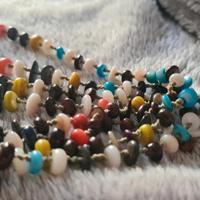 Collana multicolore 