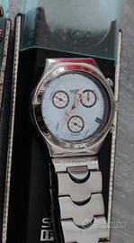 Crono Swatch acciaio