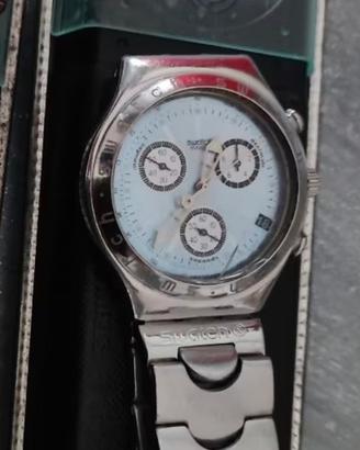 Crono Swatch acciaio