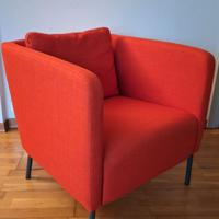 poltrona rossa ikea ekerö