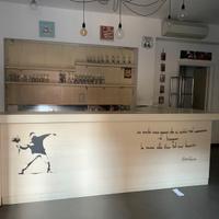 bancone bar completo lavastoviglie e frigorifero