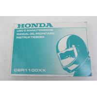 MANUALE USO E MANUTENZIONE HONDA CBR 1100 XX SUPER