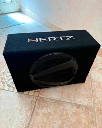 Subwoofer Hertz 600w Amplificatore kenwood 500w