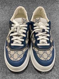 Sneakers da uomo stampate blu