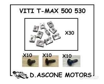 VITI E MOLLETTE X CARENE TMAX 500 530 2001 2019