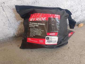 Tuta Antipioggia  MyRide taglia XL impermeabile Un