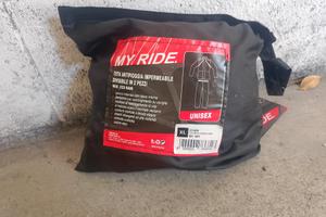 Tuta Antipioggia  MyRide taglia XL impermeabile Un