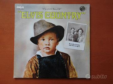 disco 33 giri Elvis Country (I'm 10,000 Years Old)