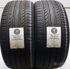 2 GOMME 255 40 21 CONTINENTAL A58304