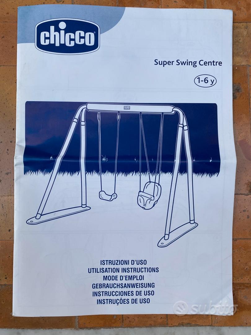 Swing Altalena Doppia Chicco Dondolo Neonato Elettrico Chicco