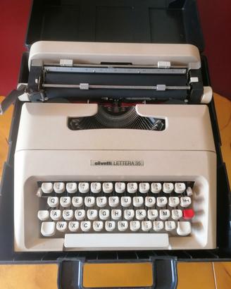Olivetti lettera 35 anni 70