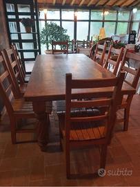 un pesante tavolo messicano