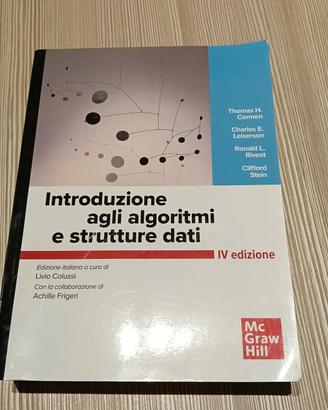 libro per corso universitario 