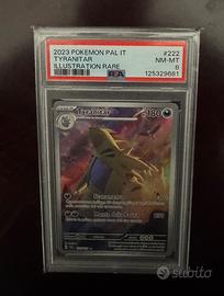Tyrinitar PSA 8 di evoluzioni a paldea