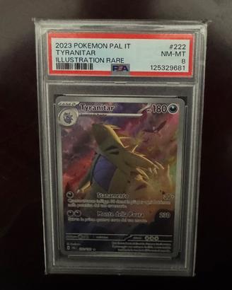 Tyrinitar PSA 8 di evoluzioni a paldea