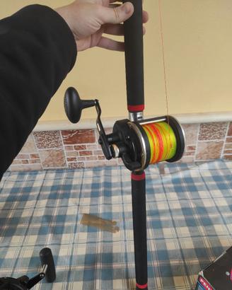 Canna da Traina15-50lb+Penn Squall 40lb 4frizioni