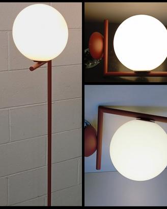 FLOS SERIE IC - 1 WALL- 1 FLOOR BURGUNDY 