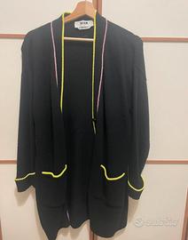 MSGM Milano cardigan lungo nero taglia S