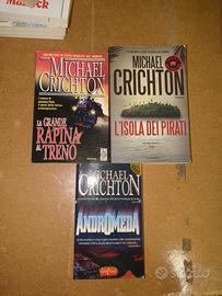 Tre libri di Michael Crichton