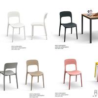 sedia polipropilene gipsyland vari colori NO BONTE