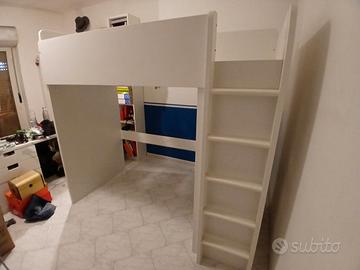 Letto a castello IKEA con letto soppalco SMÅSTAD