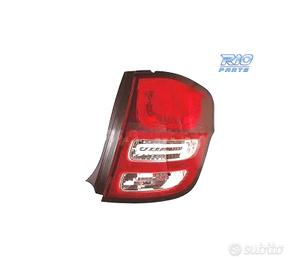 FANALE DESTRO PER CITROEN C3 10-13 BIANCO ROSSO
