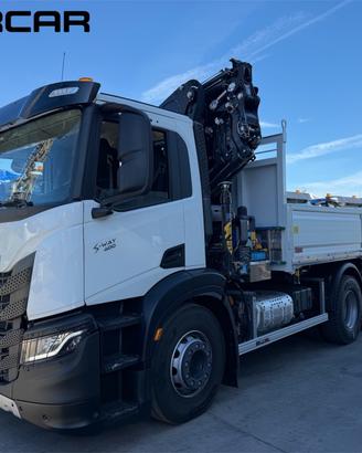 Iveco Stralis s-way gru cormach 23500 ribaltabile 