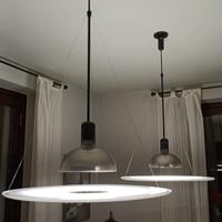 Coppia lampade Frisbi Floss by Achille Castiglioni