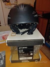 Casco Giro G10 guanti Reusch e maschera Uvex