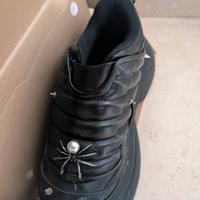 Scarpe Black Custom Goth Y2K - HomeMade
