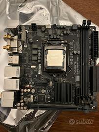 Processore Intel 6700k con  gigabyte Z170N