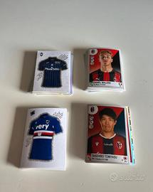 Lotto 130 figurine calciatori panini 2021