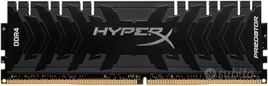 32GB (4x8) DDR4 Kingston HyperX Predator 3600MHz