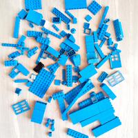 LEGO Vintage Blue Bulk lotto raro space city