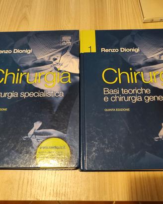 Chirurgia Dionigi, due volumi